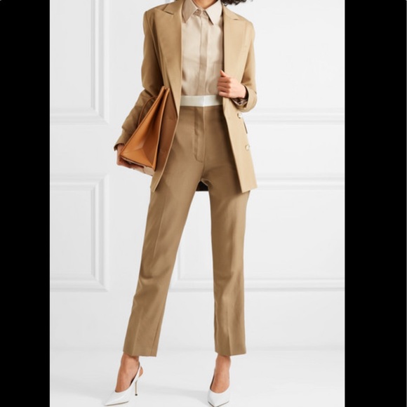 Jimmy Choo Ivy 85 heels latte croc embossed leather Slingback NWT 35.5 - Picture 11 of 14